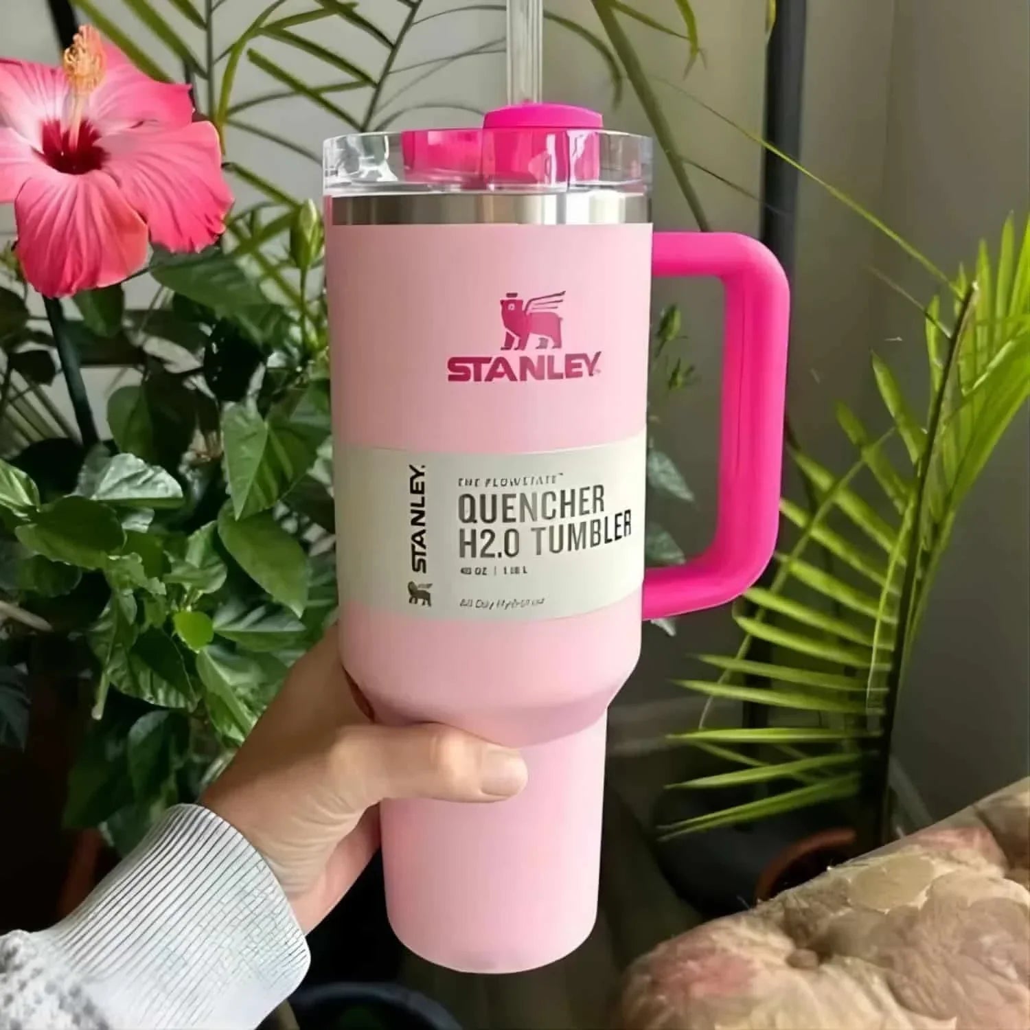Stanley Steel 40oz Quencher H2.0 Flowstate Tumbler